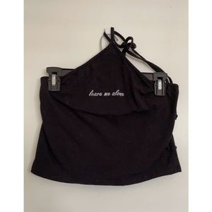 L.A Hearts women’s halter crop top